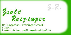 zsolt reizinger business card